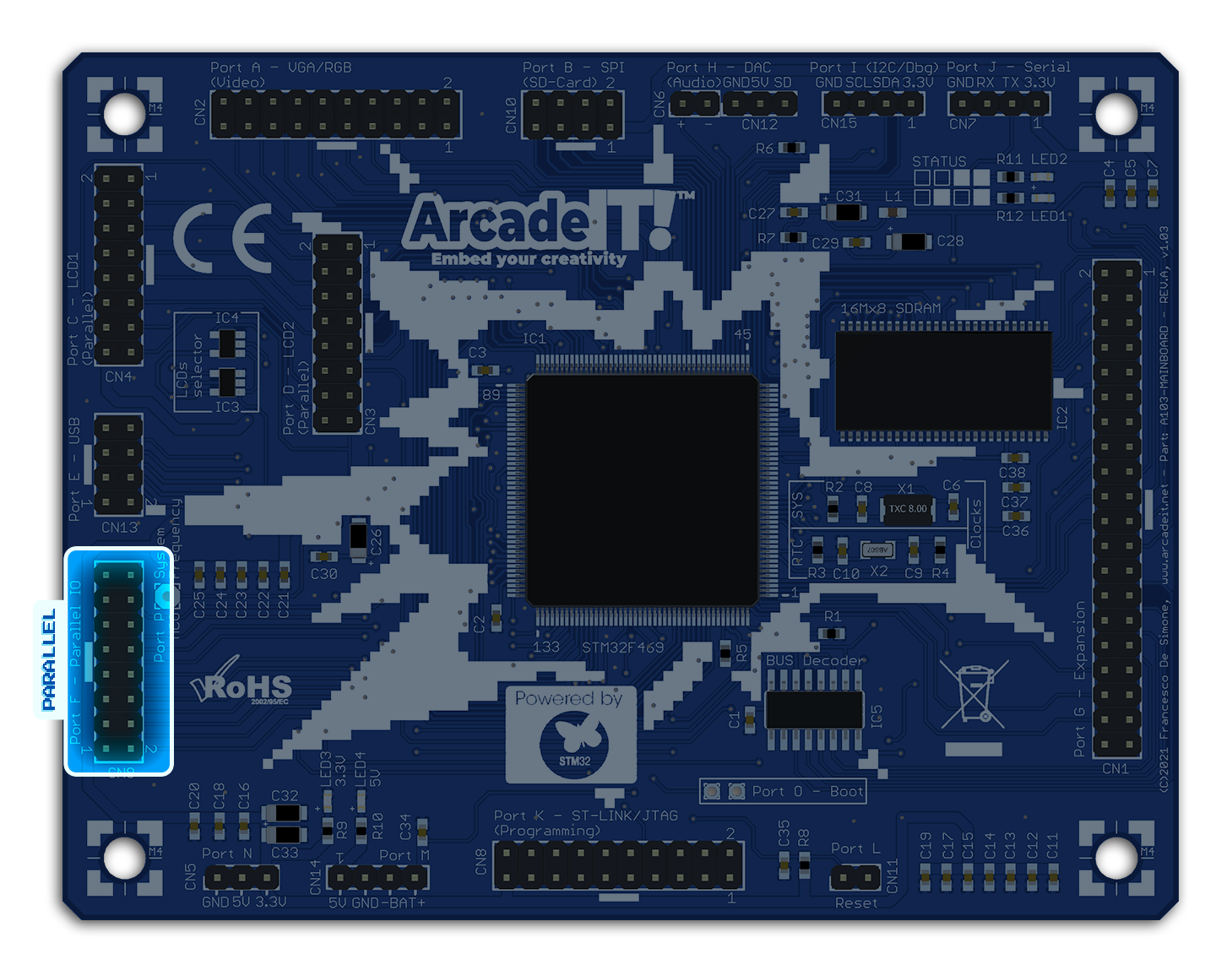 ArcadeIT Mainboard